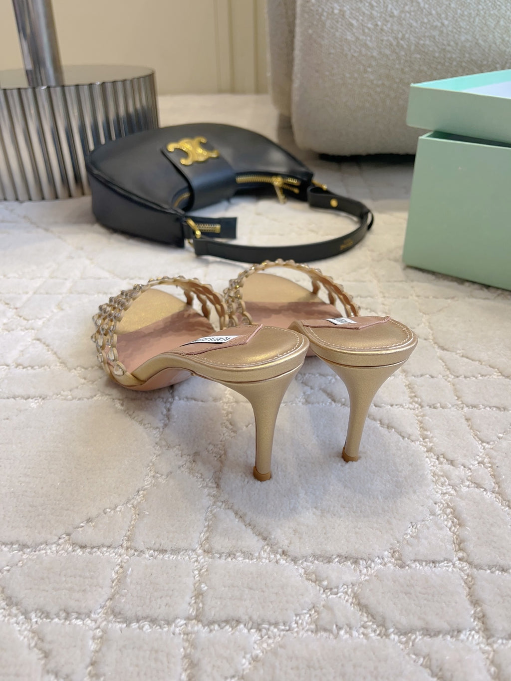 Aquazzura Brown Slides EU 35-39 - detail image 5