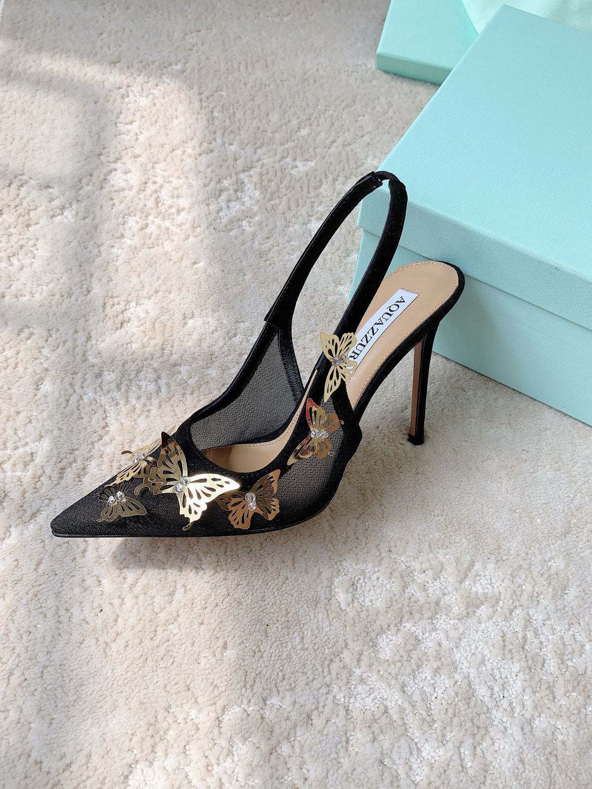 Aquazzura Black & Brown Heels EU 34-42