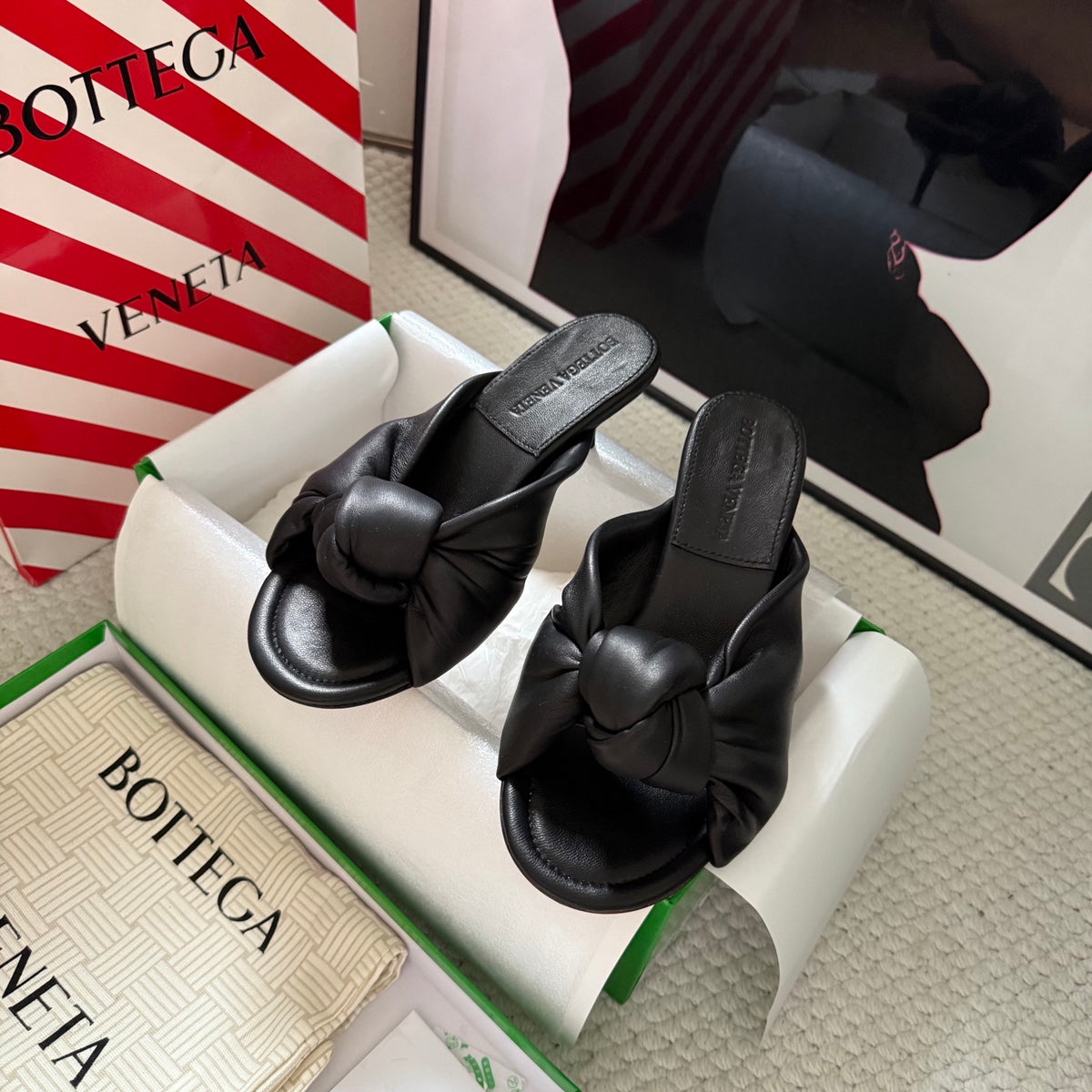 Bottega Veneta Black Designer Shoes EU 35-42 Edition 14