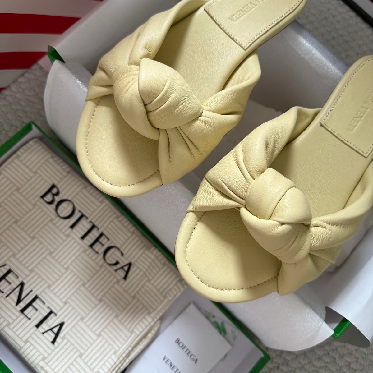 Bottega Veneta Black & Gold Slides EU 35-42 - detail image 3