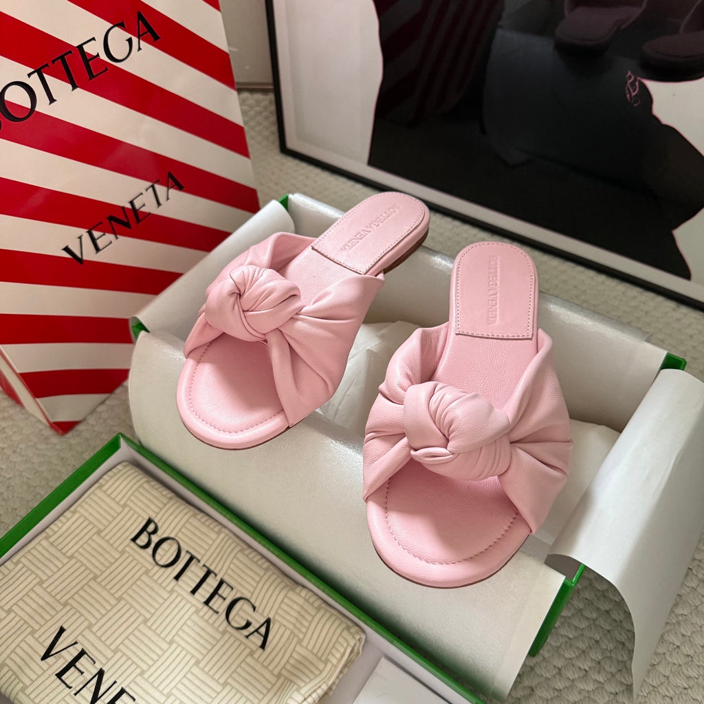 Bottega Veneta Black & Red Slides EU 35-42