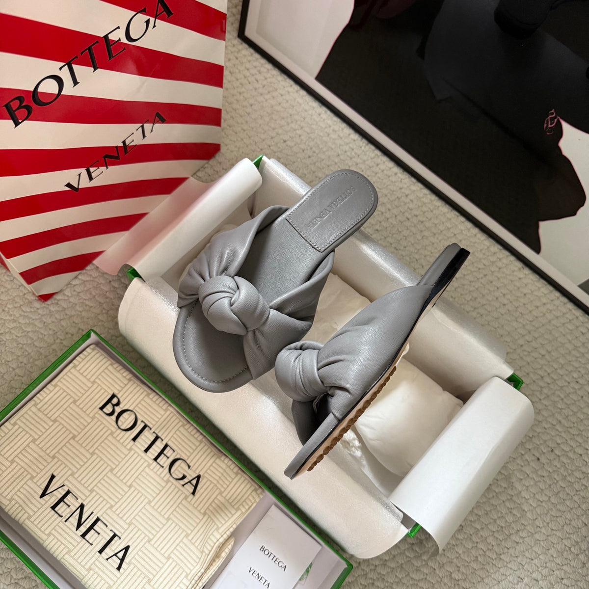 Bottega Veneta Black Slides EU 35-42 Edition 2 - detail image 7