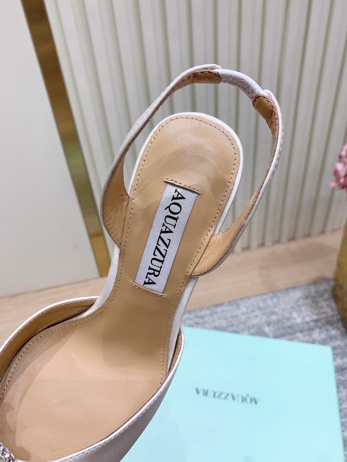 Aquazzura Rose Gold Heels EU 35-42 - detail image 5