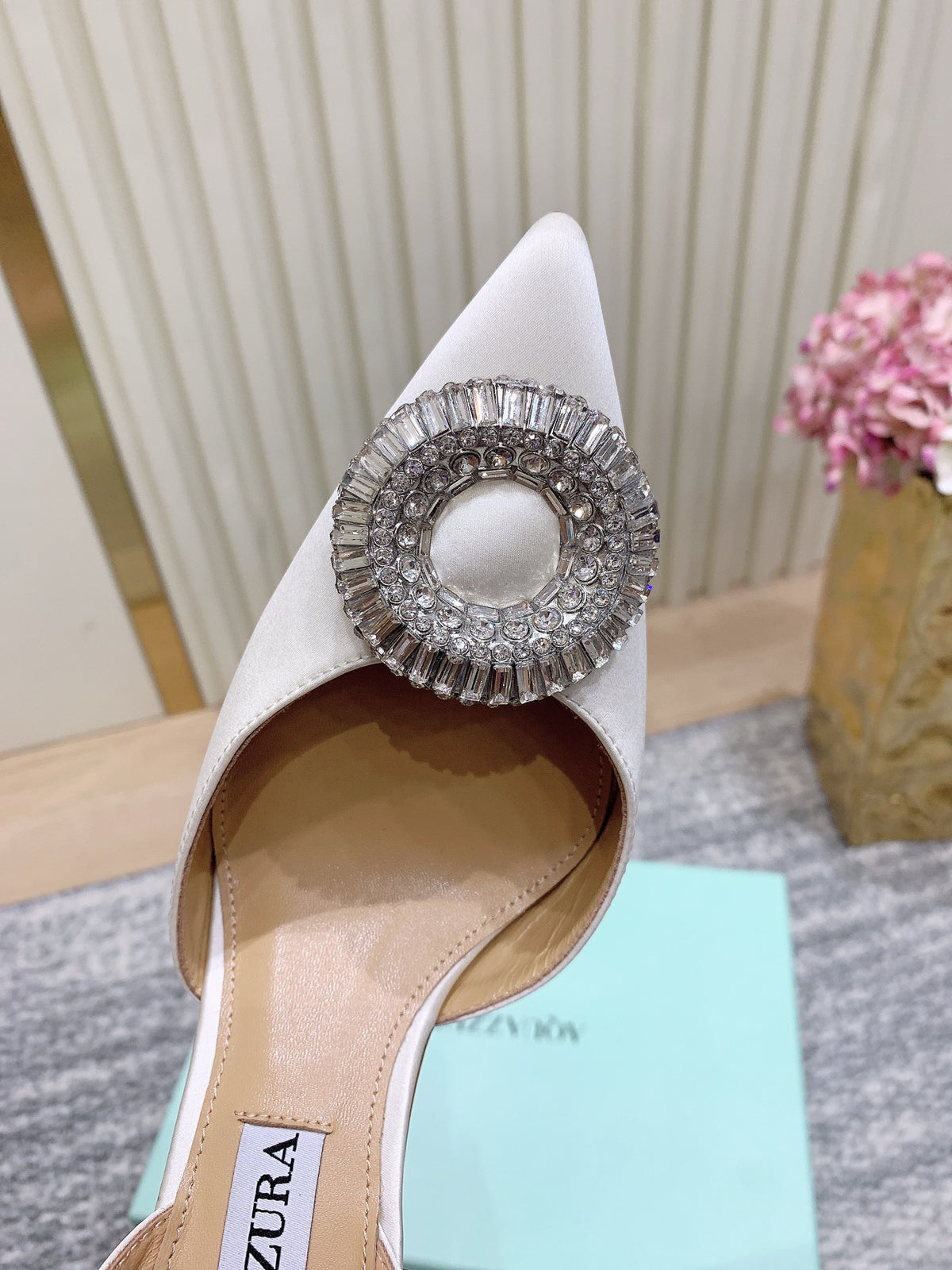 Aquazzura Rose Gold Heels EU 35-42 - detail image 4