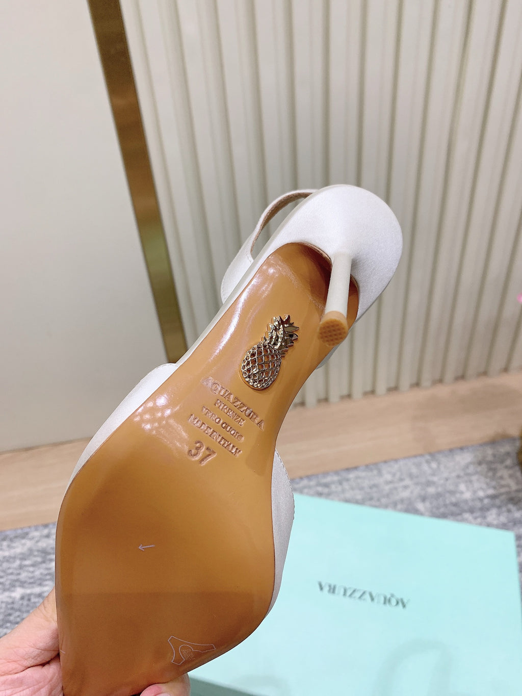 Aquazzura Rose Gold Heels EU 35-42 - detail image 7