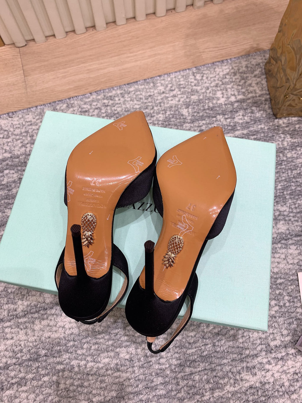 Aquazzura Rose Gold Designer Shoes EU 35-42 Edition 2 - detail image 4