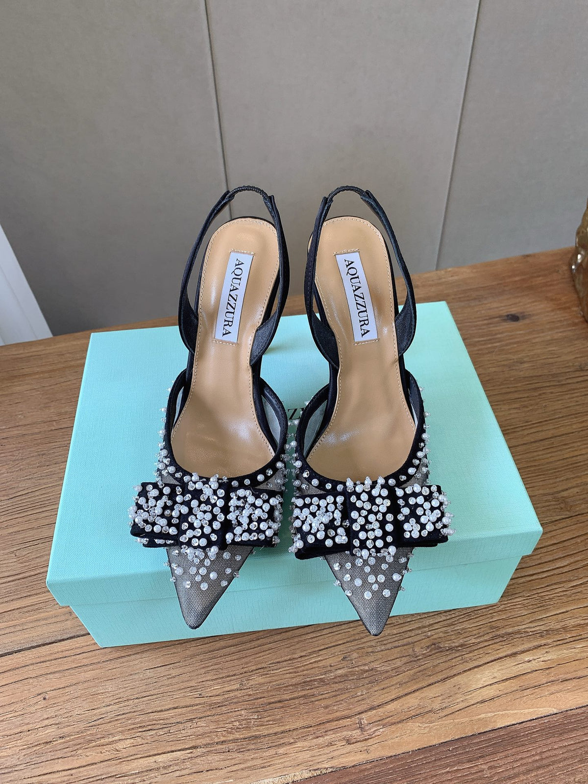 Aquazzura Teal Designer Shoes EU 34-43