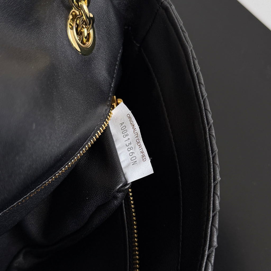 Bottega Veneta 876648 Black Chain Bag Edition 2 - detail image 8