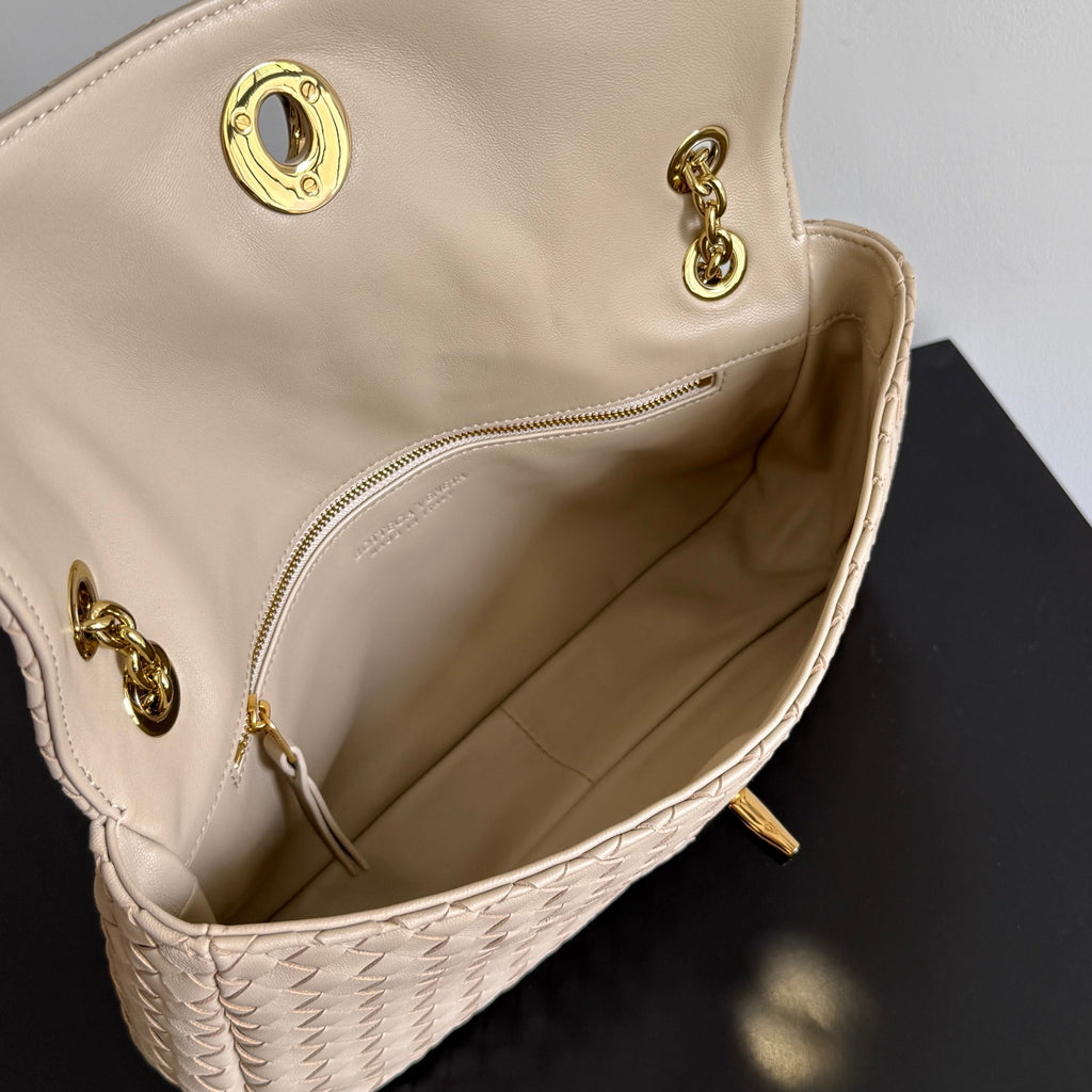 Bottega Veneta 876648 Silver Chain Bag - detail image 9