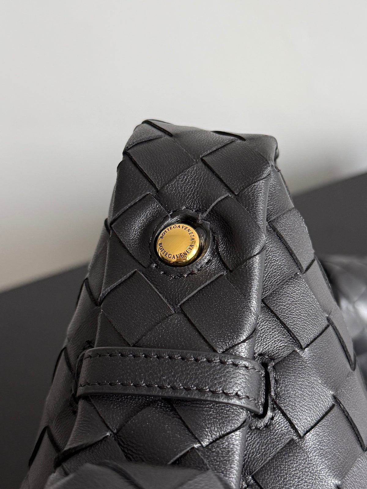 Bottega Veneta 856617 Black Hobo Bag - detail image 4
