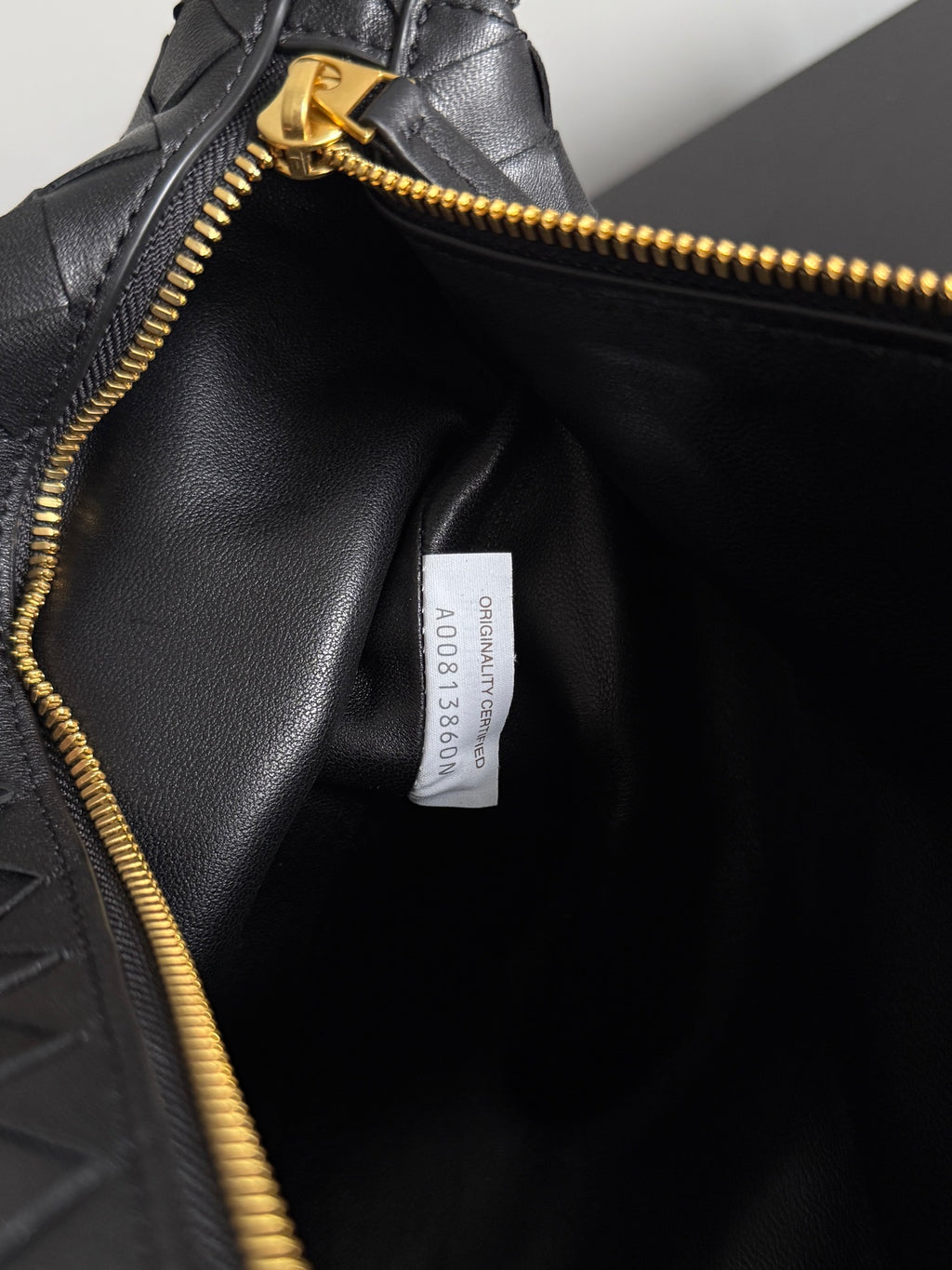 Bottega Veneta 856617 Black Hobo Bag - detail image 8