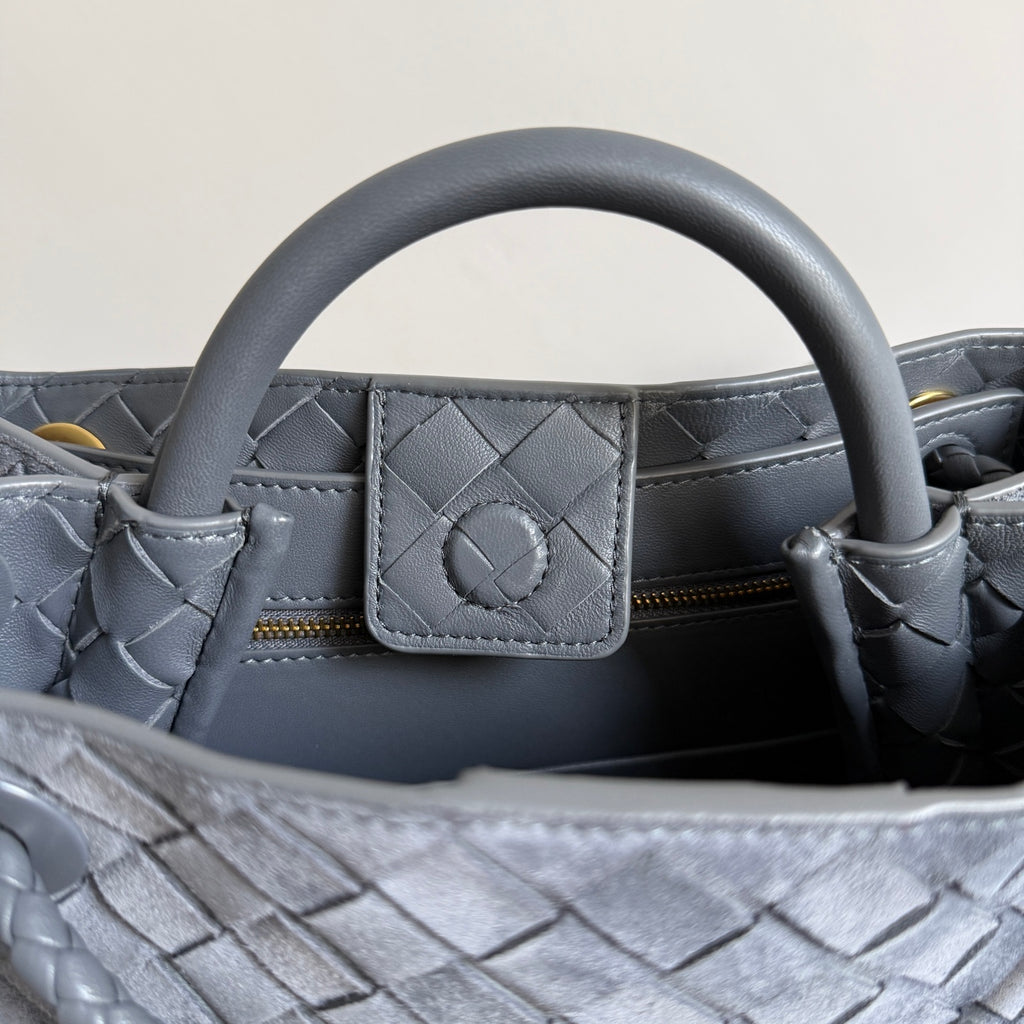 Bottega Veneta 743568 Silver Designer Handbag - detail image 8