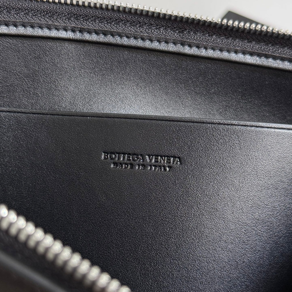 Bottega Veneta 649616 Black Clutch Bag - detail image 6