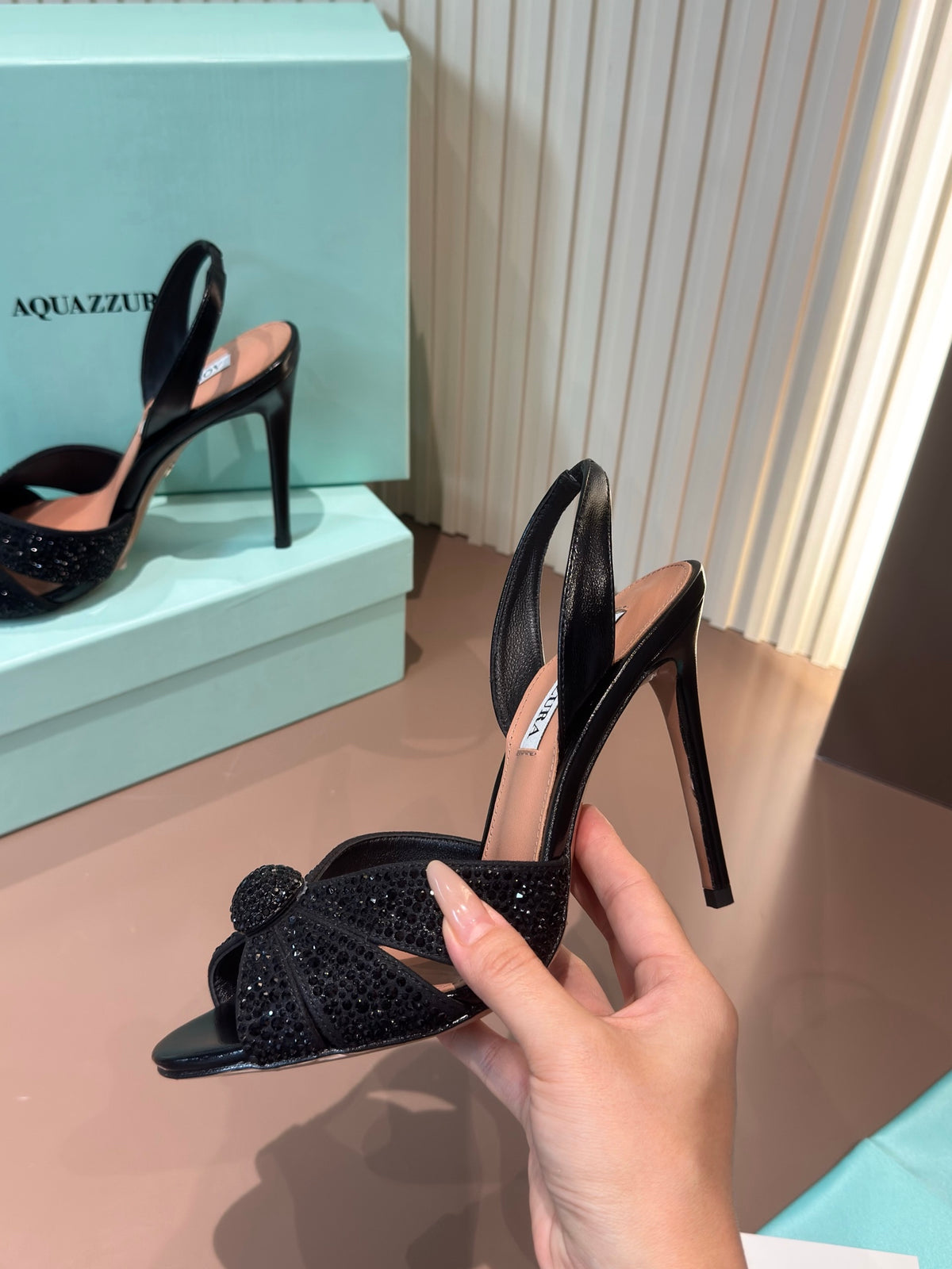 Aquazzura Black Designer Shoes EU 36-42 Edition 6