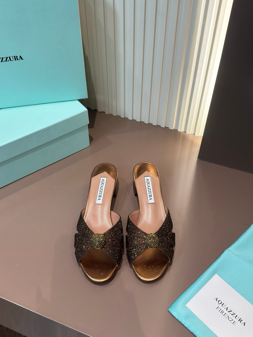 Aquazzura Brown Heels EU 36-42 Edition 2