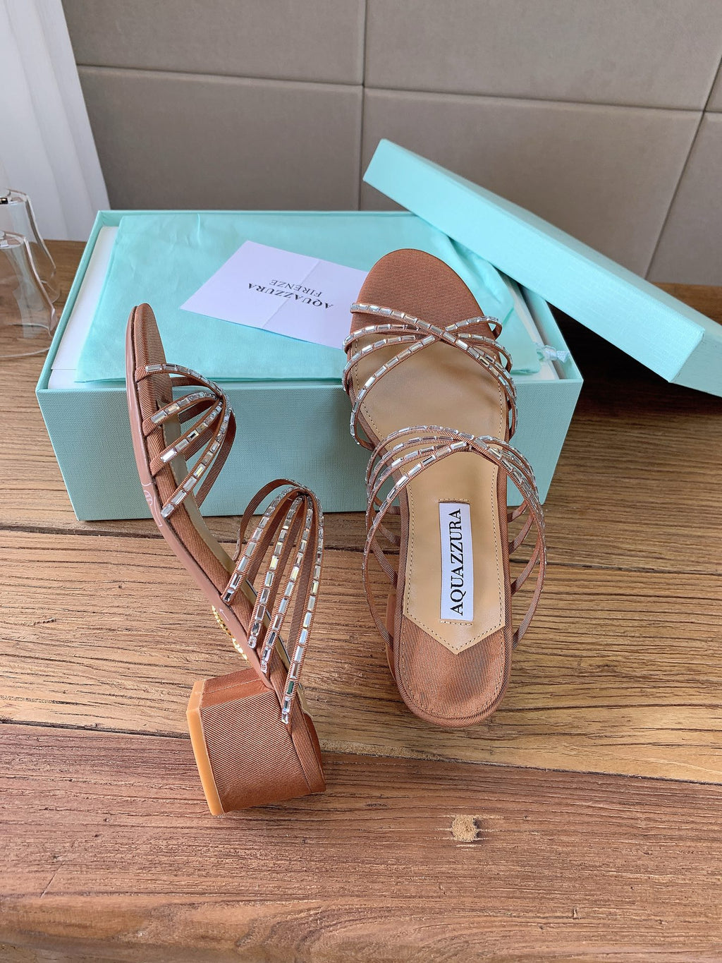 Aquazzura 2026SS Teal Heels EU 35-43 - detail image 3