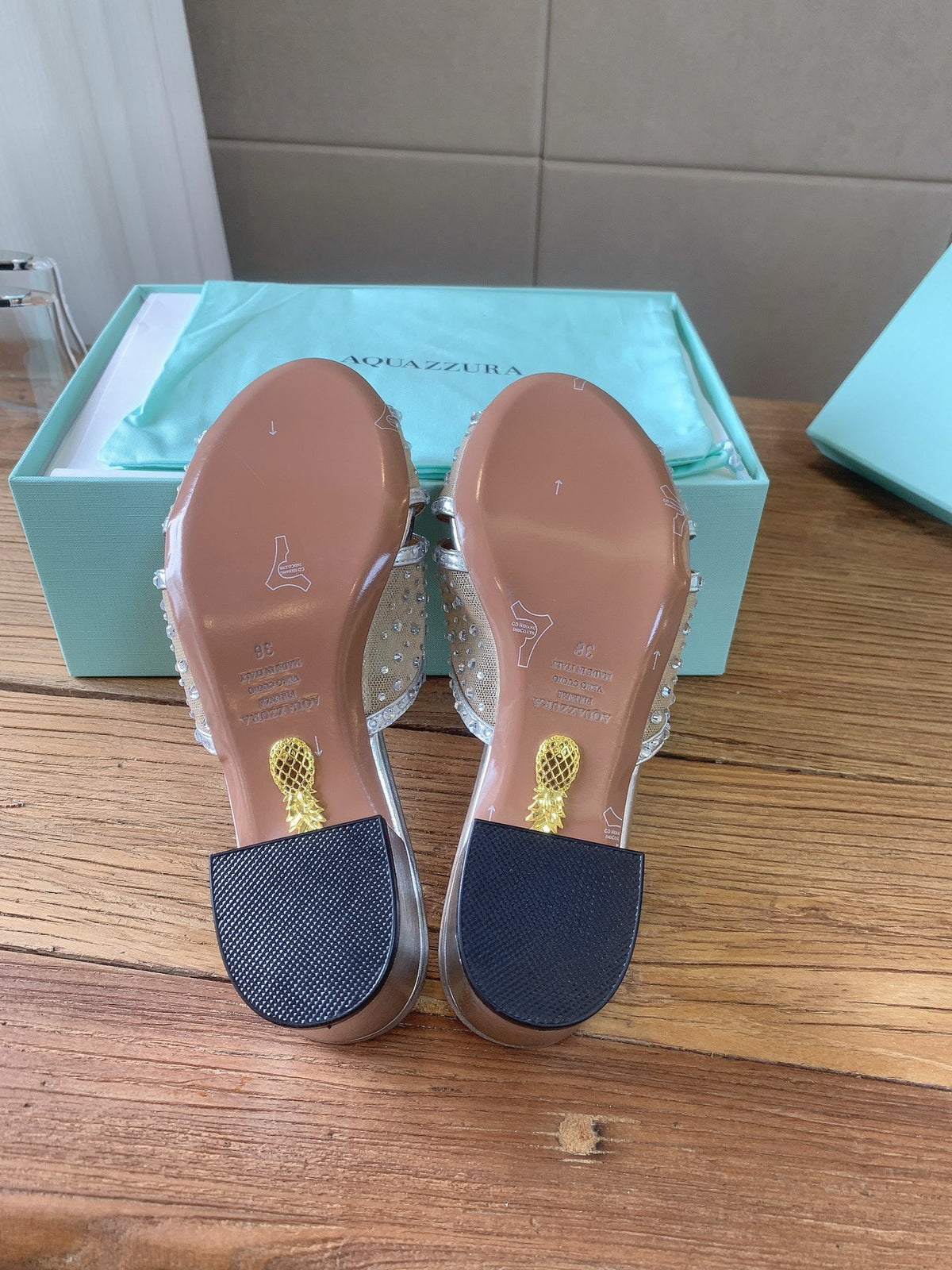 Aquazzura 2026SS Gray Heels EU 35-43 - detail image 4