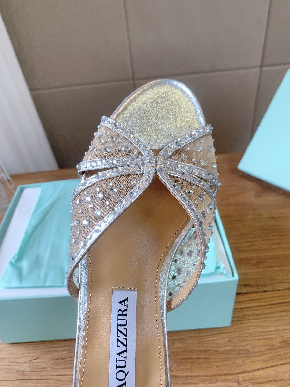 Aquazzura 2026SS Gray Heels EU 35-43 - detail image 5