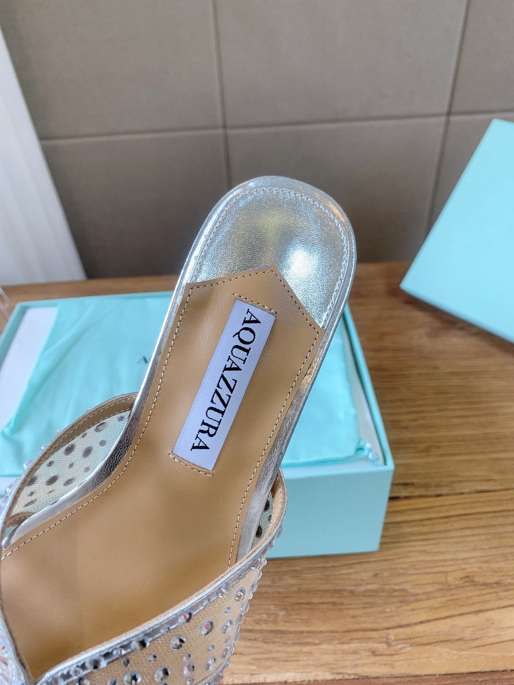 Aquazzura 2026SS Gray Heels EU 35-43 - detail image 6