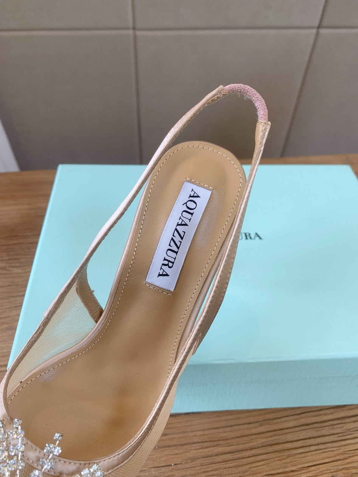 Aquazzura 2026SS Brown Heels EU 35-43 - detail image 6