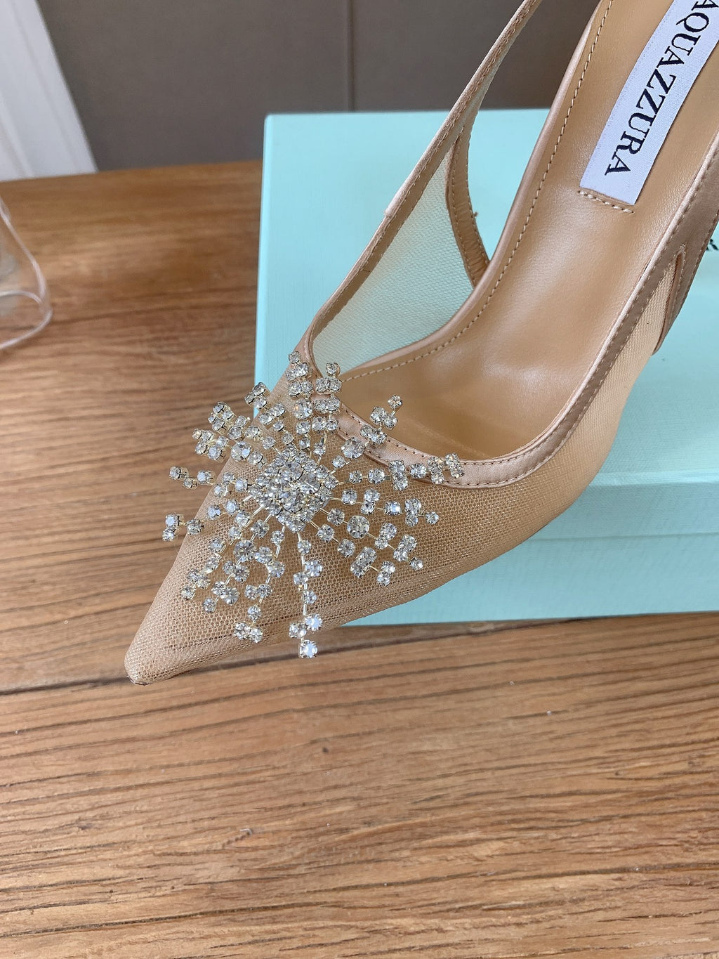Aquazzura 2026SS Brown Heels EU 35-43 - detail image 5