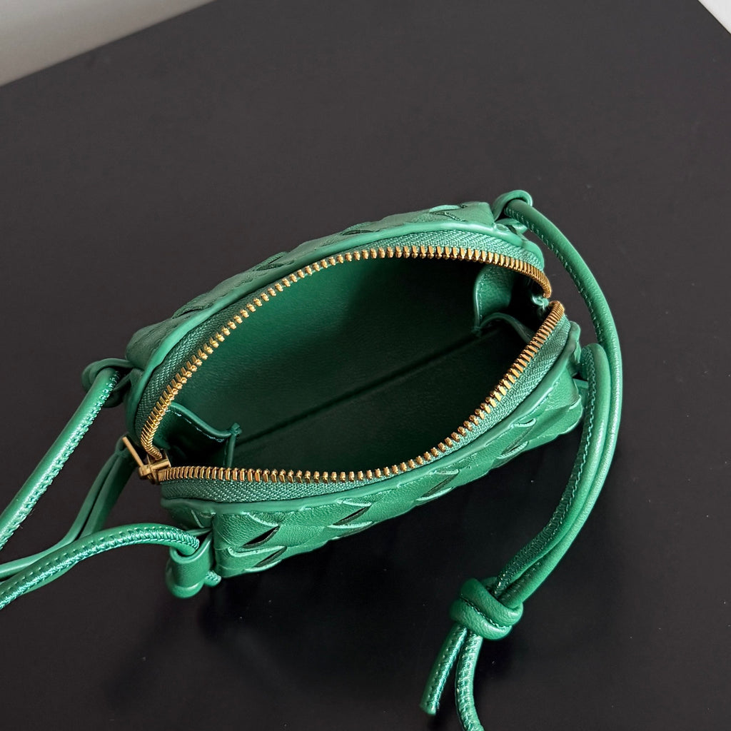 Bottega Veneta 855179 Black & Green Mini Bag - detail image 8
