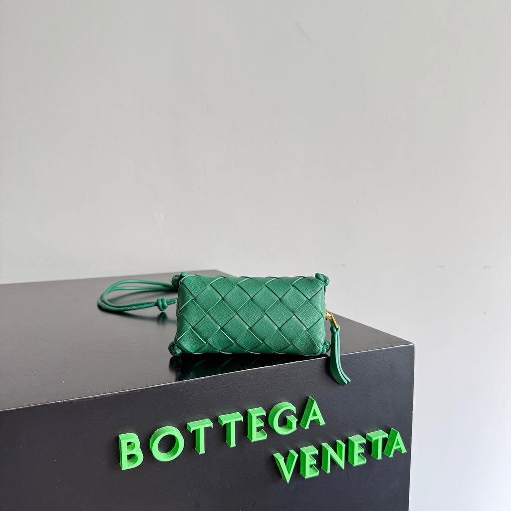 Bottega Veneta 855179 Black & Green Mini Bag - detail image 2