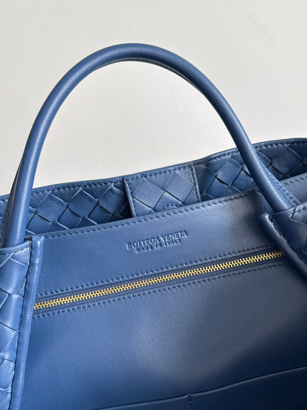 Bottega Veneta 743575 Blue Designer Handbag - detail image 8