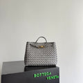 Bottega Veneta 743572 White Designer Handbag