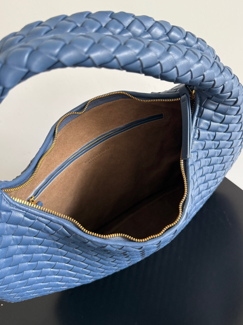 Bottega Veneta 856737 Blue Hobo Bag - detail image 6