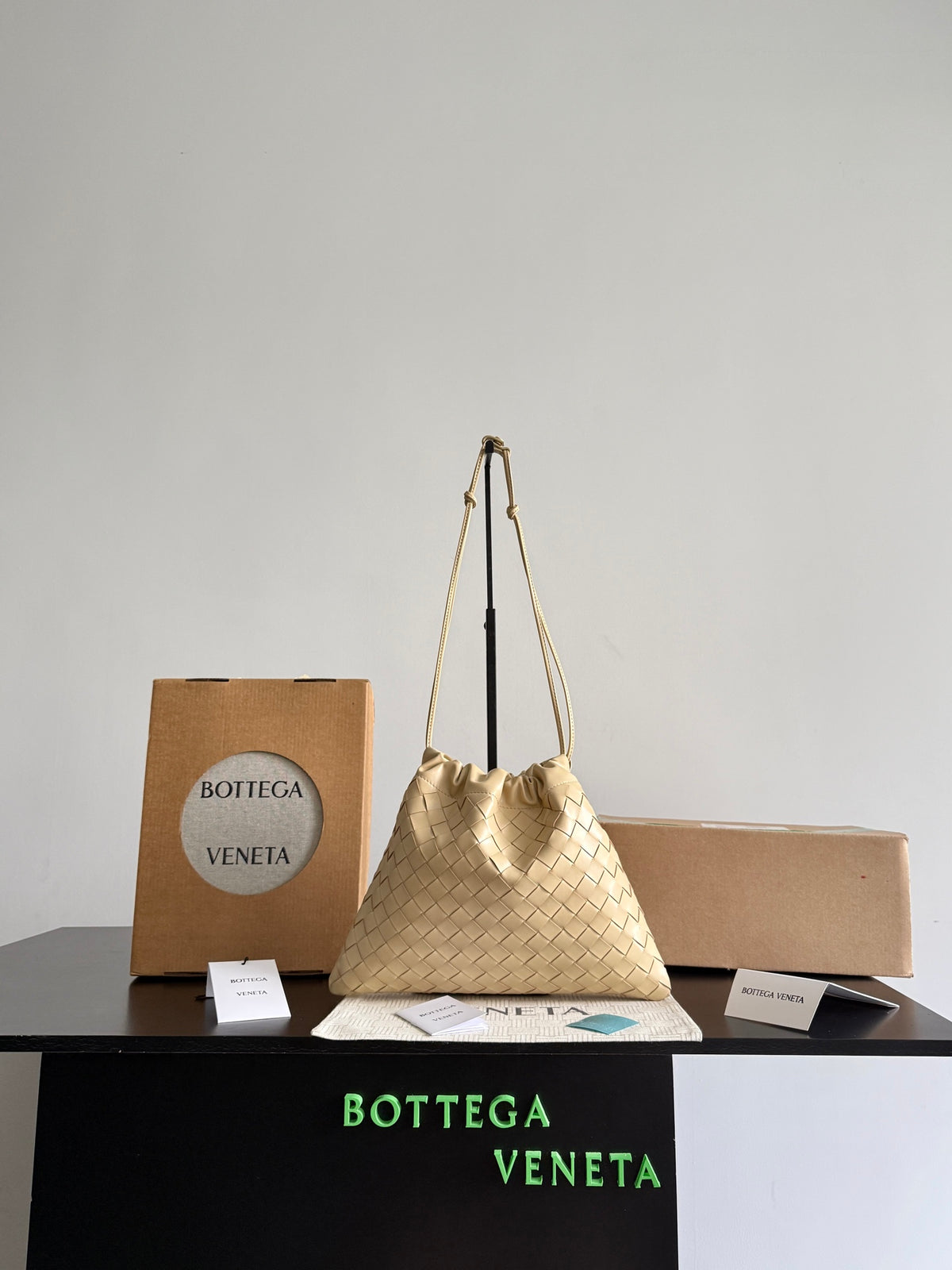 Bottega Veneta Black & Brown Designer Handbag Edition 2