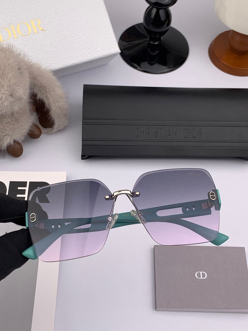 DIOR SIGNATURE SUNGLASS CD9770 IN ACETATE