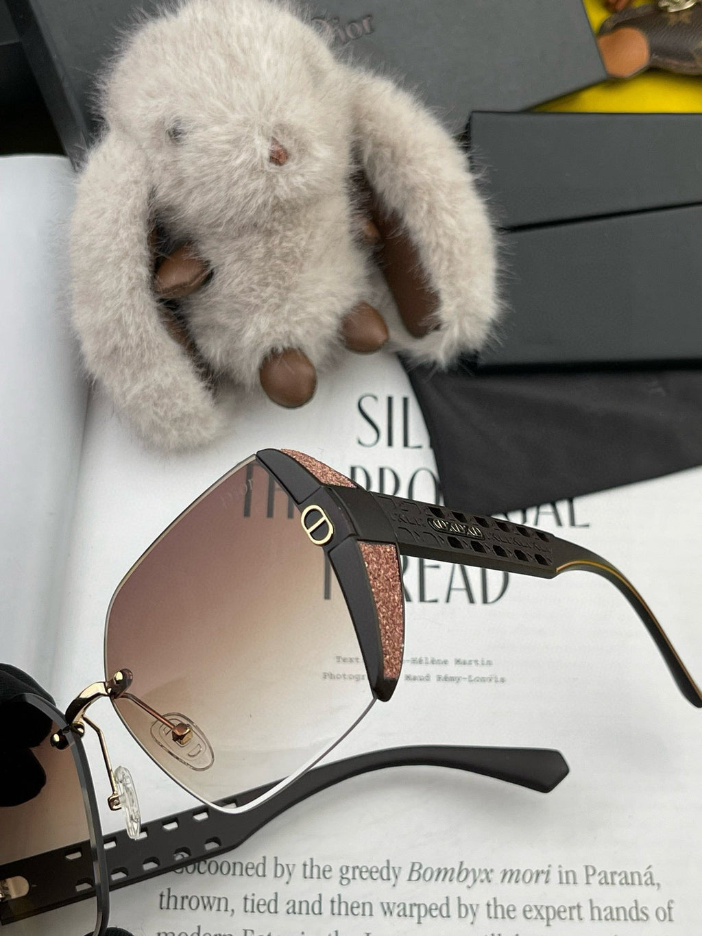DIOR MONTAIGNE SQUARE SUNGLASS CD5296 IN ACETATE