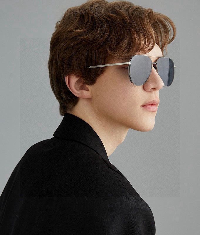 AVIATOR FRAME SUNGLASSESG81808 IN METAL