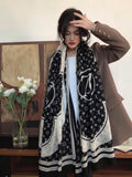 LOUIS VUITTON LV SCARF 200 CM IN CASHMERE 732078