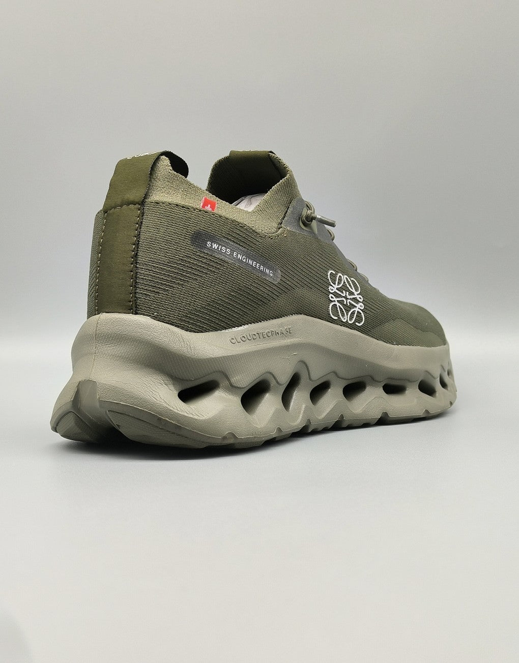 LOEWE CLOUDTILT SNEAKER OLIVE POLYESTER