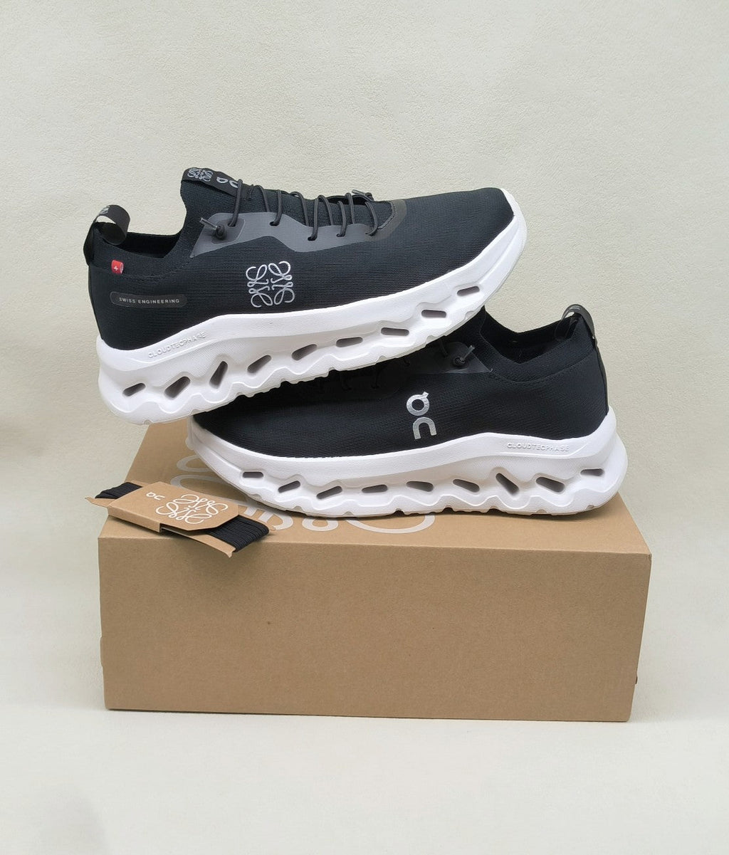 LOEWE CLOUDTILT SNEAKER BLACK-WHITE POLYESTER