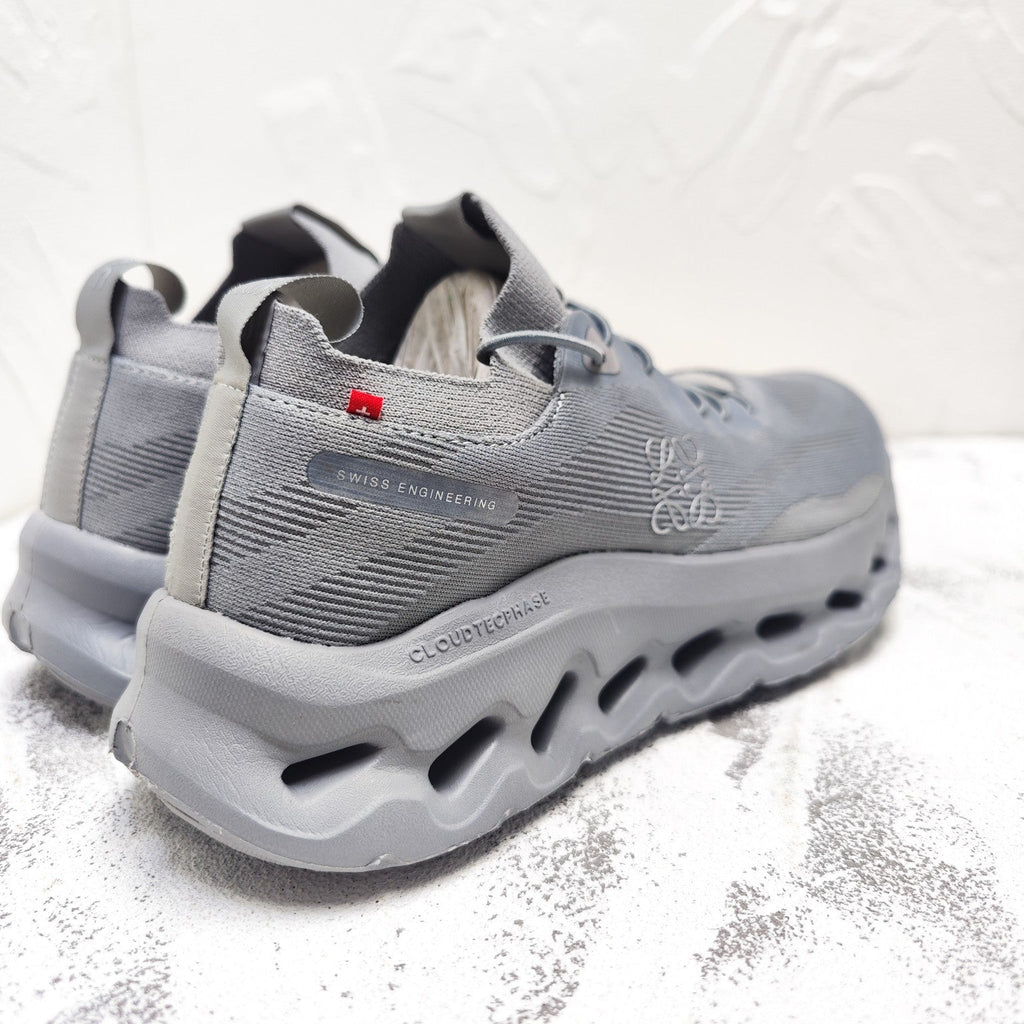 LOEWE CLOUDTILT SNEAKER IN SHARK GRAY RECYCLED POLYESTER
