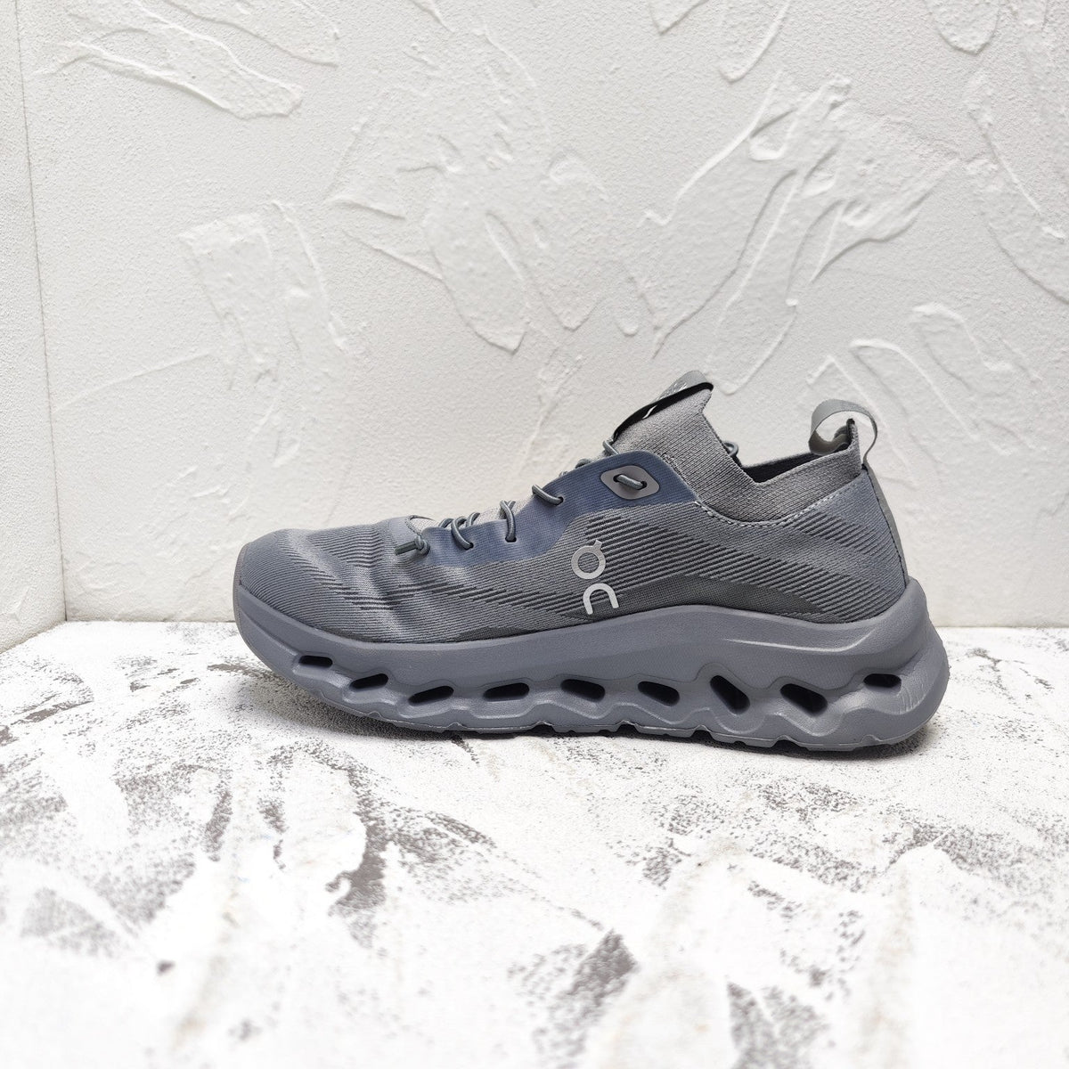 LOEWE CLOUDTILT SNEAKER IN SHARK GRAY RECYCLED POLYESTER
