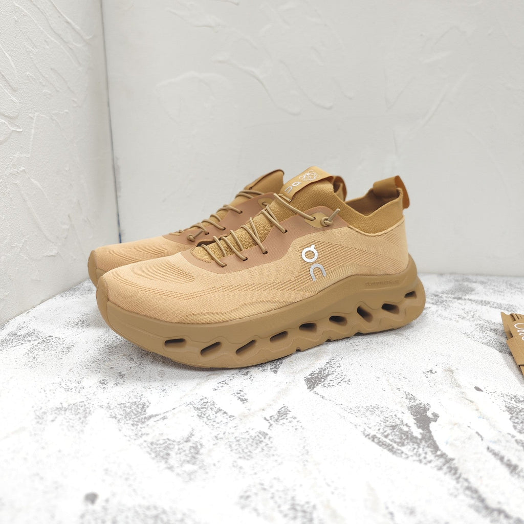LOEWE CLOUDTILT SNEAKER IN TORTILLA BROWN RECYCLED POLYESTER