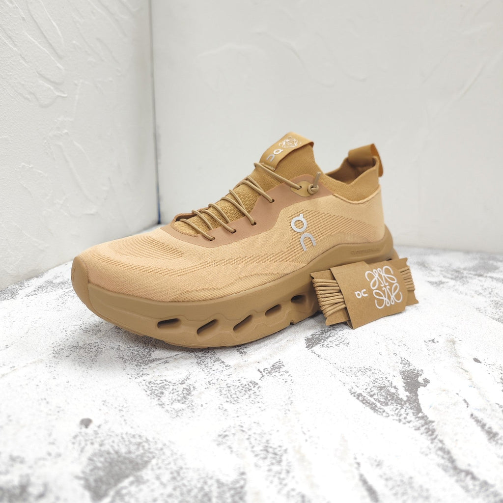 LOEWE CLOUDTILT SNEAKER IN TORTILLA BROWN RECYCLED POLYESTER