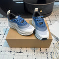 LOEWE CLOUDTILT 2.0 SNEAKER WHITE AND BLUE POLYESTER