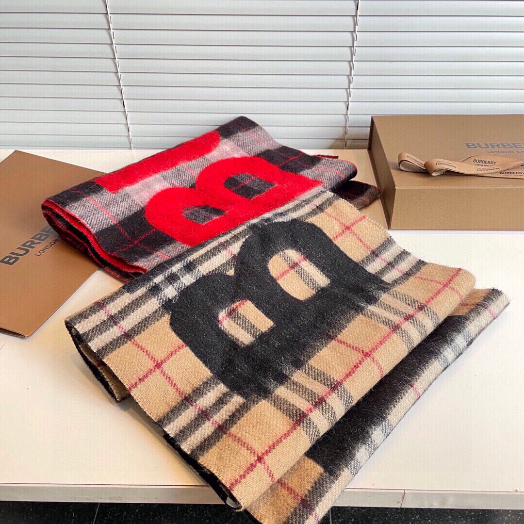 BBR SCARF 180 CM IN CASHMERE 525807