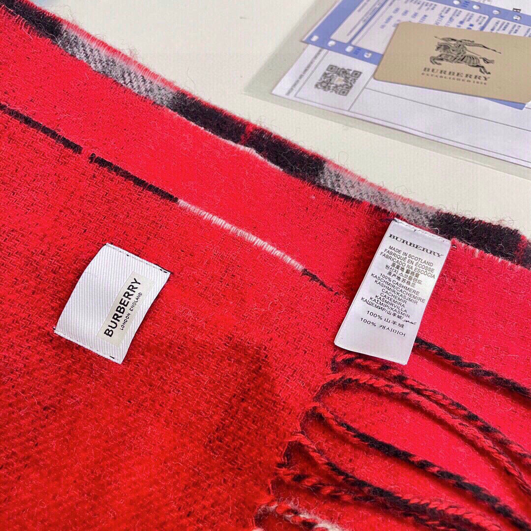 BBR SCARF 180 CM IN CASHMERE 525807