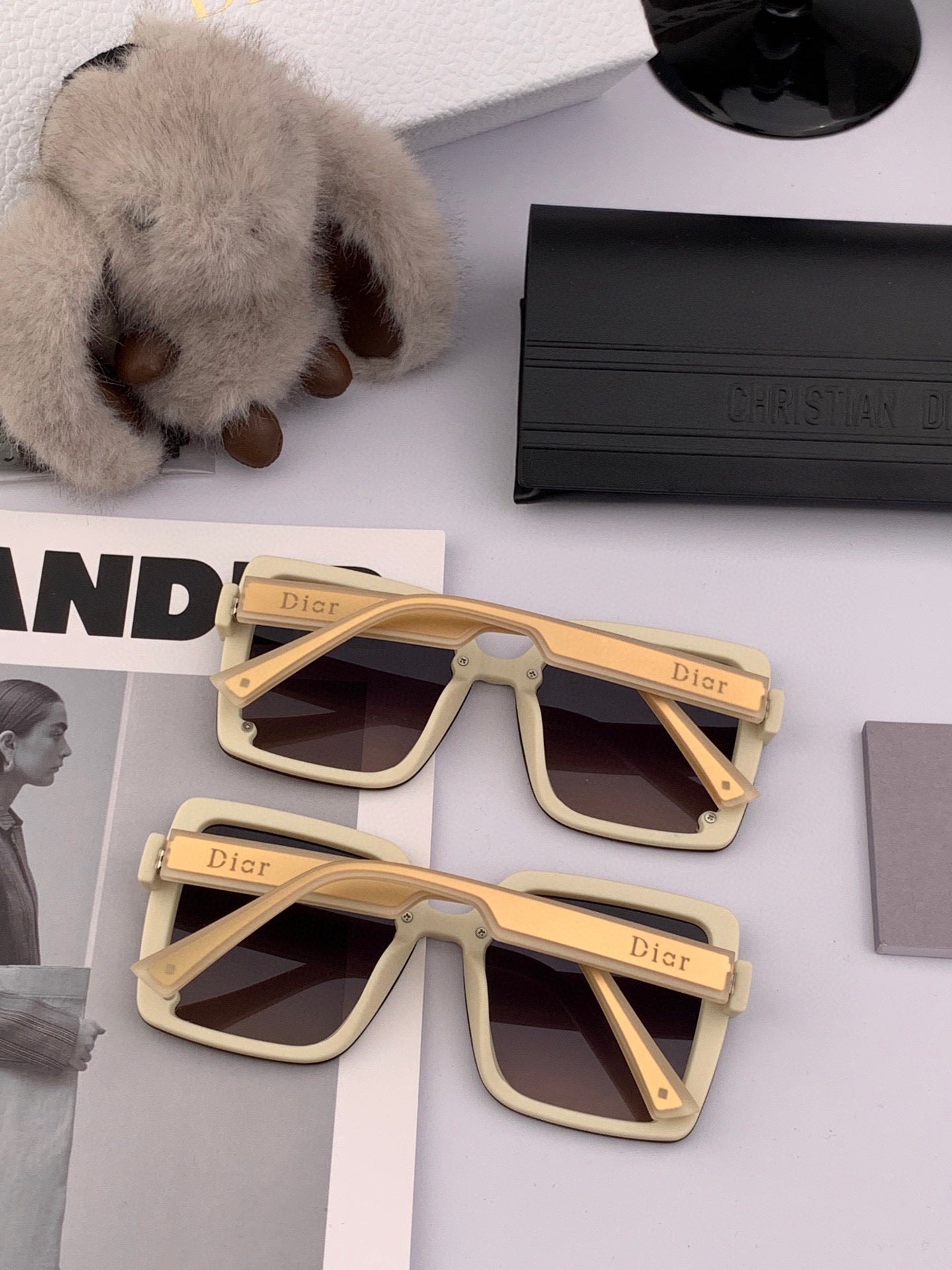 DIOR MONTAIGNE SUNGLASS D7191 IN ACETATE