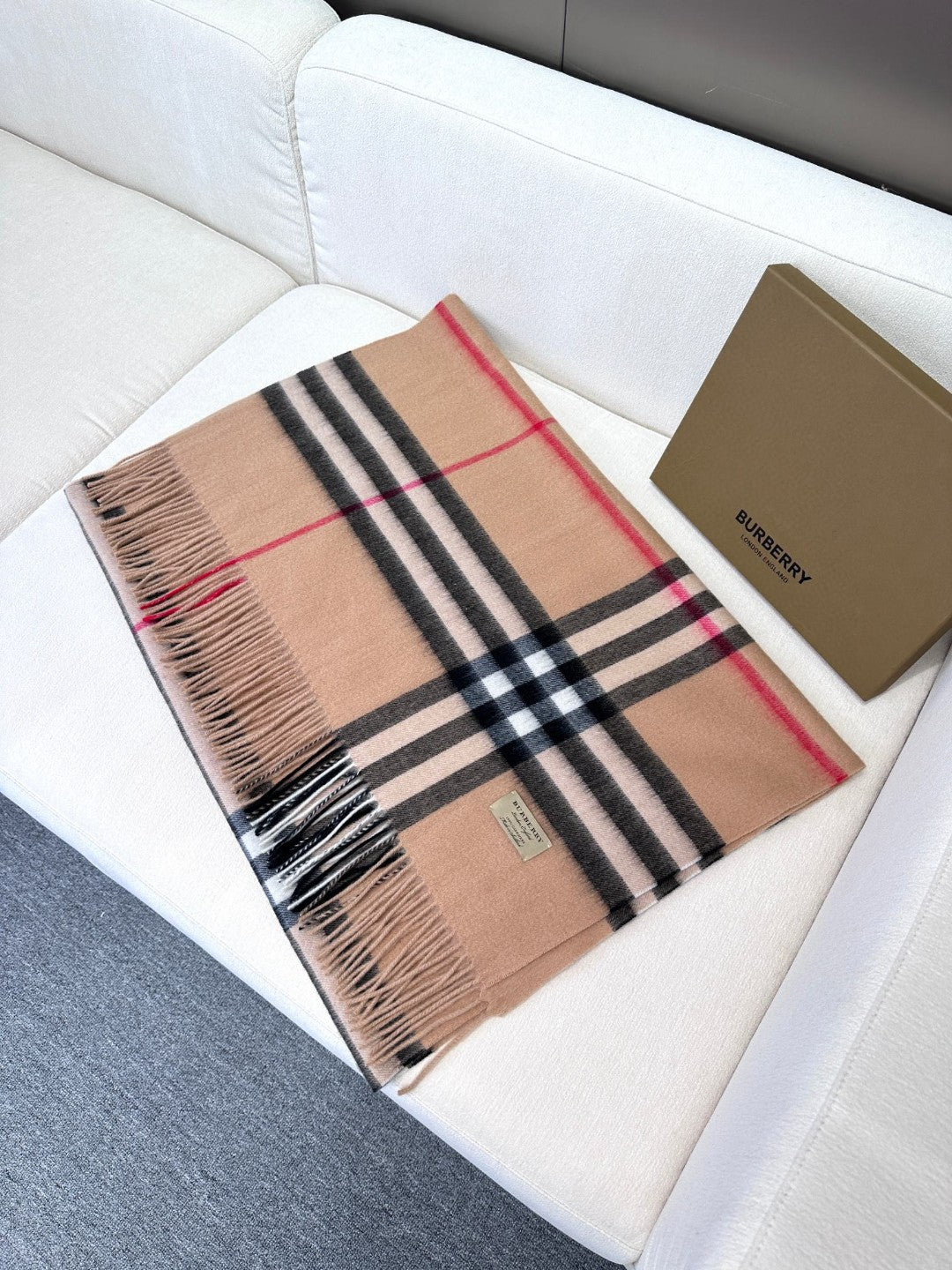 BBR SCARF 200 CM IN CASHMERE 481238