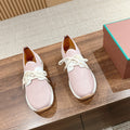 LORO PIANA BASIC 360 FLEXY WALK SNEAKER LIGHT PINK FABRICS