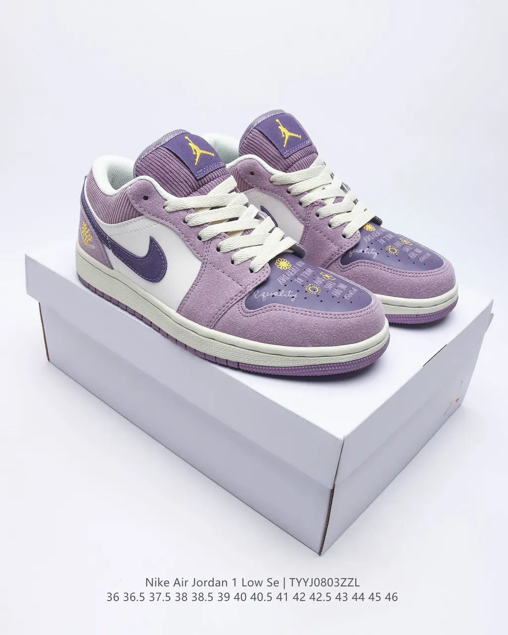 Jordan 1 Low Lilac Bloom - Hình 7