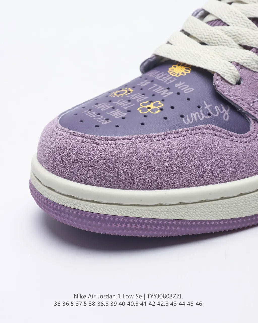 Jordan 1 Low Lilac Bloom - Hình 5
