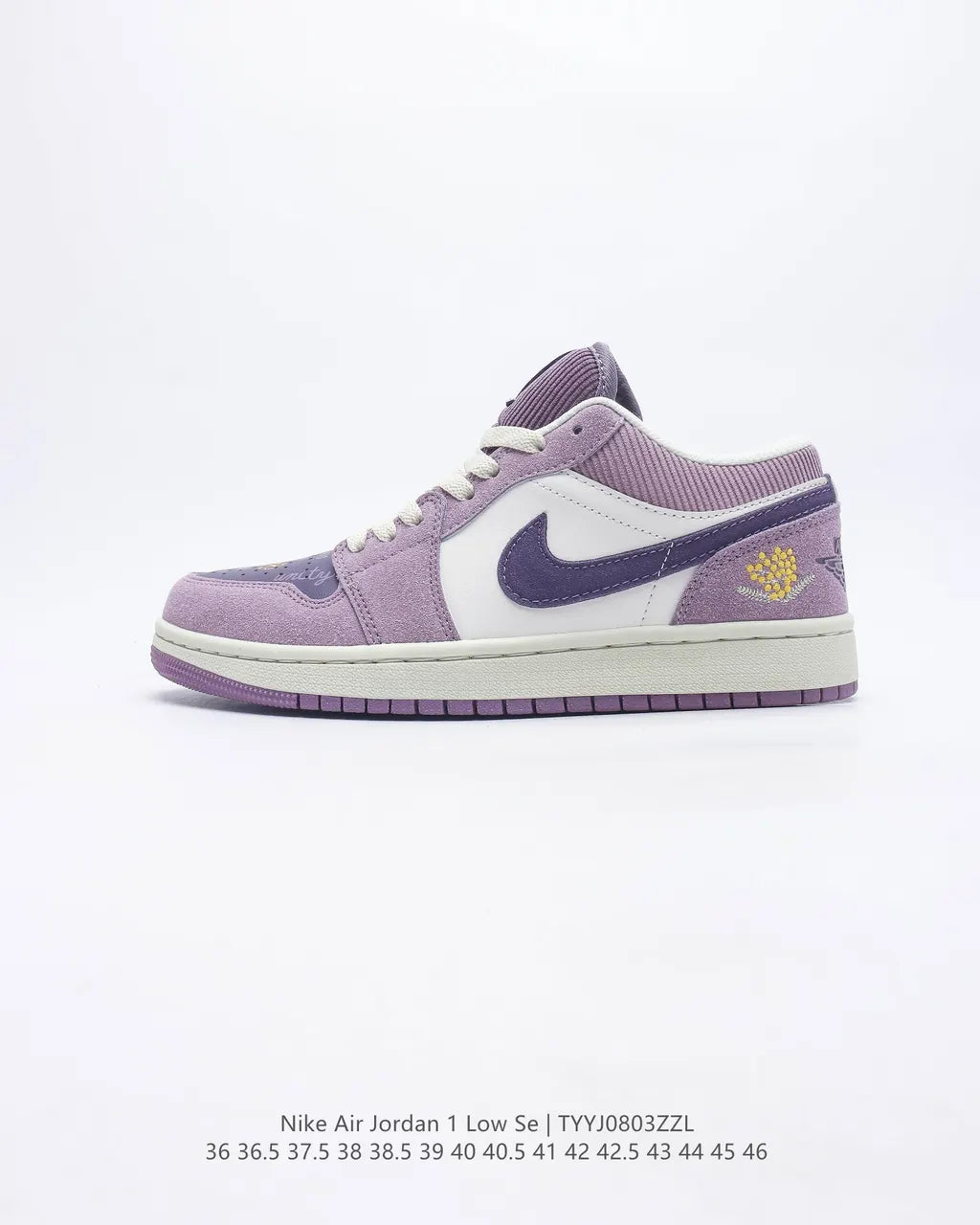 Jordan 1 Low Lilac Bloom - Hình 6